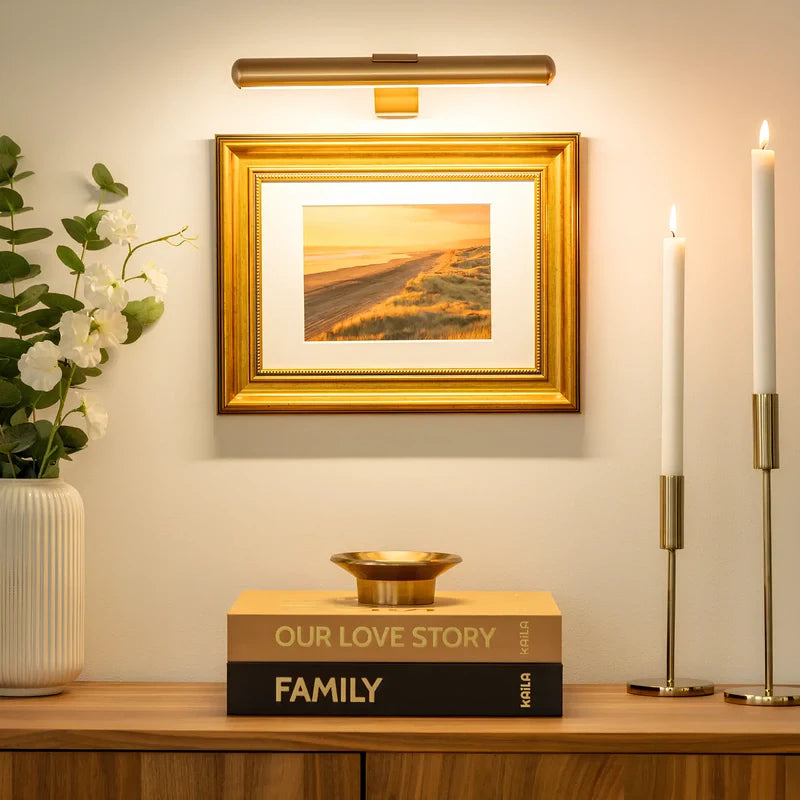 Contemporary Scandinavian Wall Art Picture Light