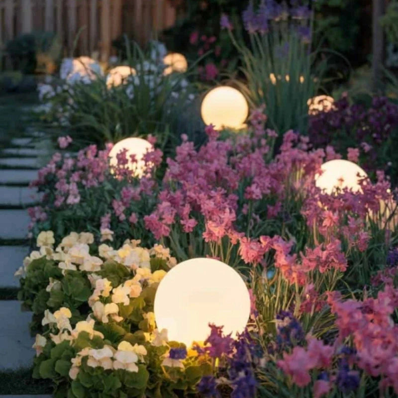 LED Spherical Garden Light