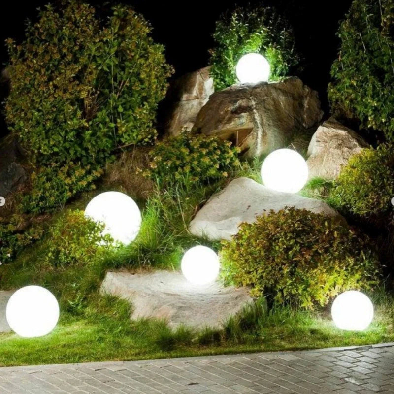 LED Spherical Garden Light
