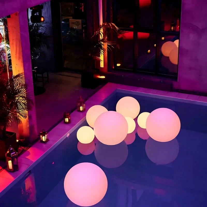 LED Spherical Garden Light