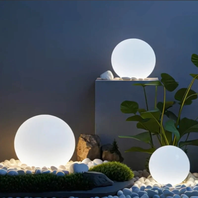 LED Spherical Garden Light